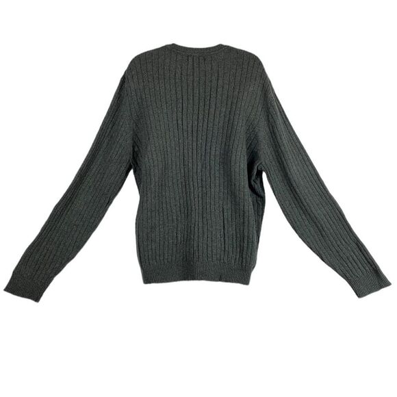 Eddie Bauer Cashmere Gray Blend Men’s Sweater Sz L - Picture 6 of 8
